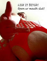 Bum whore - Lick it!
