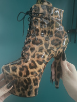 Leopard boots - More if my epic shoe and boot collection 