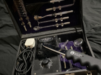 Toys to zap you with - My violet wand and electro shank to zap you with 