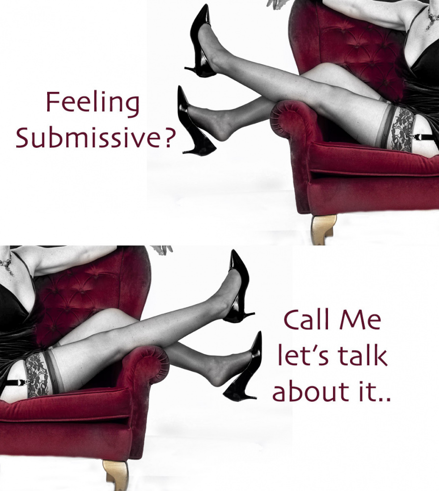 Photo Feeling submissive?  Call Me, lets talk about it by LOUISE PAYN, FITNESS DOMME